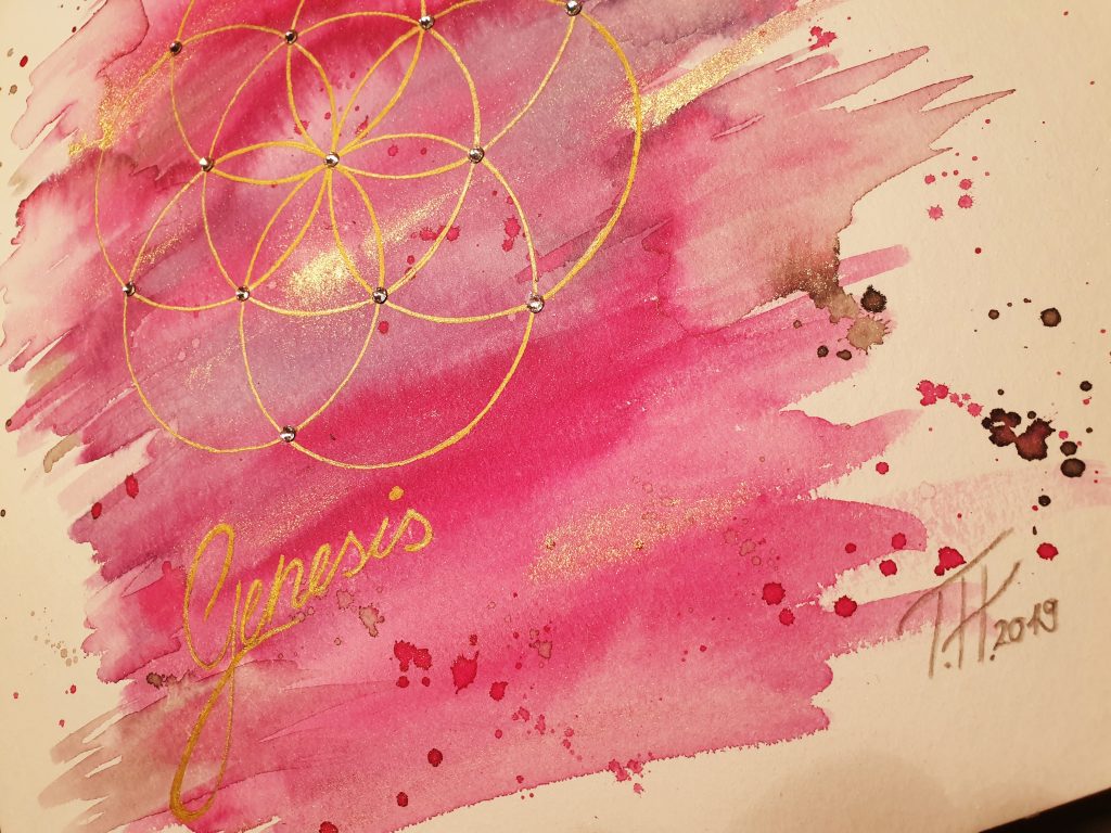 Aquarell Blume
